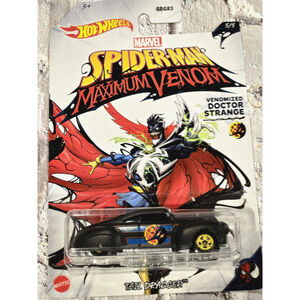 Hot Wheels, Marvel Spiderman Maximum Venom, Tail Dragger, NIP